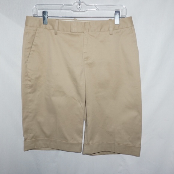 NWT Banana Republic Martin Fit City Shorts beige - Picture 1 of 5